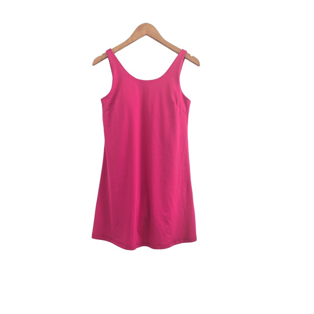 Ideology Activewear Pink Tank Dress w/ Built-In Shorts Size S NWOT - Picture 2 of 7